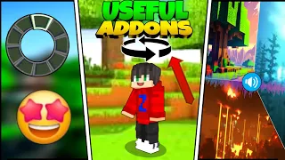 3 Mind-Blowing😱 Survival Addons For Minecraft PE 1.20+🤩