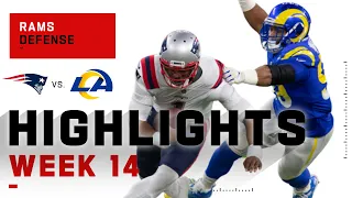 Rams Defense Was Cam's Kryptonite Tonight w/ 6 Sacks | NFL 2020 Highlights