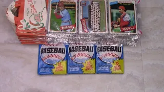 Opening 1980 Topps baseball wax packs and holiday packs!