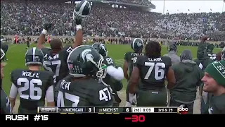 11/2/2013 - MSU vs UM - Rushing Defense Supercut