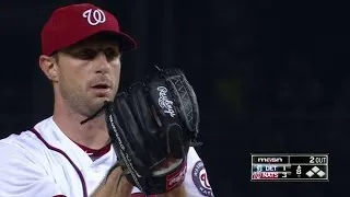 DET@WSH: Scherzer ties his career high with 17th K