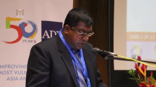 Fijian Minister for Education delivers keynote address at the 2017 Pacific Update Conference