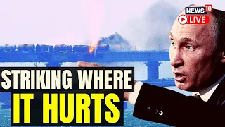 Russia Vs Ukraine War Updates Live | Crimea Bridge Crippled By Explosion | English News LIVE