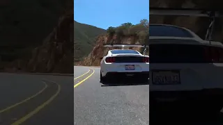 Chasing a 2020 Mustang GT 10A through the Ortega’s #mustang #touge #canyon #ford #cars #carlifestyle