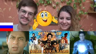 Tribute To Shah Rukh Khan | 29 Years Of SRK Mashup 2021 | Russian reaction