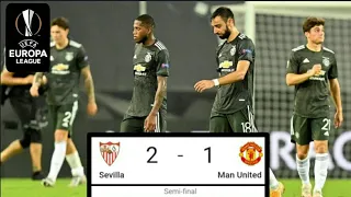 Sevilla vs manchester united[2-1](All goals and highlights)