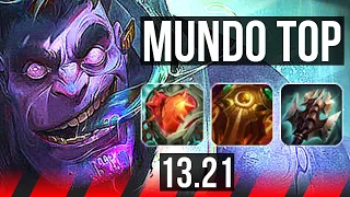 DR. MUNDO vs KAYLE (TOP) | 8/1/5, 500+ games | BR Master | 13.21