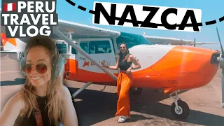 A Flying Visit Over Nazca 🇵🇪 Backpacking Peru Travel Vlog