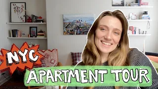 NYC APARTMENT TOUR: tips on styling 650 sq ft with second hand, thrifted, and mcm pieces
