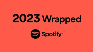 2023 Wrapped list on Spotify