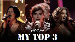 Eurovision Song Constest | My Top 3 of Each Year (2004-2020)