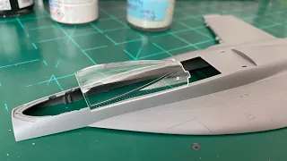 Meng 1/48 FA-18E Build Part 1: Clear Parts