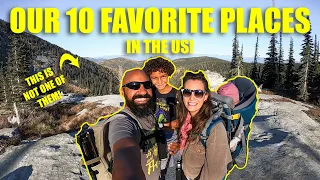 Our Top 10 Favorite Places in the USA - Part 1 (10-6) | Travel Destinations | RV Life