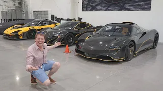 The ULTIMATE McLaren Hypercar Line-up! YELLOW Collection at McLaren Houston