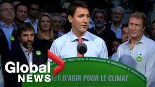 Canada Election: Trudeau announces plan to plant 2 billion trees over a decade if elected