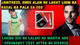 JANITRESS, HINDI ALAM NG LAHAT LIHIM NA KASAL PALA SA CEO. SISI ANG LALAKI NG MAKITA NA BUNTIS PLA