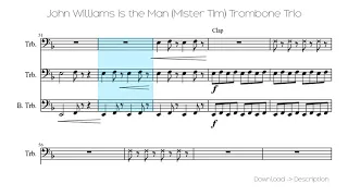 🎶 John Williams Is The Man (Mister Tim) Trombone Trio 🎸🎸