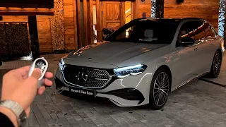 2024 Mercedes E Class AMG Estate | NIGHT Review Interior Exterior Sound