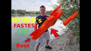 'Skippy' The WORLD's FASTEST EDF R/C Boat!