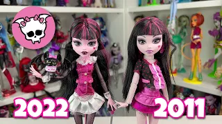 Monster High Booriginal Creeproduction Draculaura Doll Review + sorta comparison