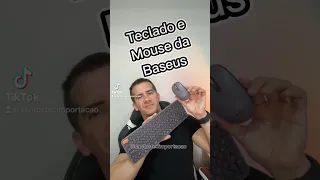 💻Teclado e mouse da Baseus do Aliexpress sem taxas!#Baseus #Teclado #Mouse #Gamer  #fyp