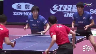 [20170617] MA Long / XU Xin vs NIWA Koki / YOSHIMURA Maharu | MD-F | Japan Open 2017 | Highlights