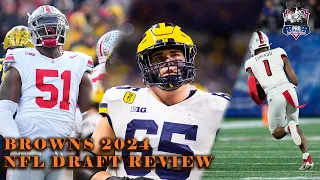 Breaking Down the Cleveland Browns 2024 Draft Class