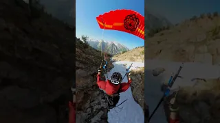 GoPro | Crazy Foot Drag While Proximity Speedflying 🎬 Carl Weiseth #Shorts