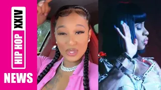 Tekashi 69's Ex-Girlfriend Jade And Cardi B Continue Beef After Court