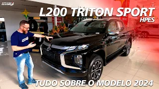 L200 TRITON SPORT HPE-S 2024 - Potência e Tecnologia Que Domina Todo Terreno