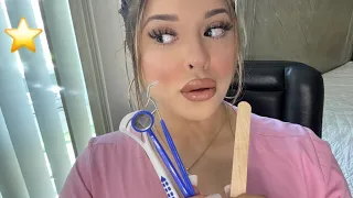 ASMR (the WORST reviewed) rude dentist roleplay 🙄🪥 fast & aggressive