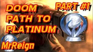 DOOM PS4 2019 - PATH TO PLATINUM GUIDE Part #1 - EASY GOLD & SILVER TROPHIES