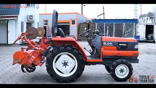 Огляд японського міні трактора Kubota GL-241 | Totus Traktor