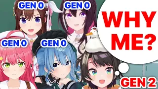 When Subaru Becomes Gen 0 (Feat. Miko, Suisei, Sora, Azki, Fubuki / Hololive) [Eng Subs]