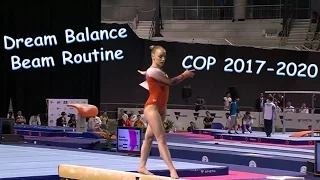 8.1 D-Score Dream Balance Beam Routine (2017-2020 Code of Points)