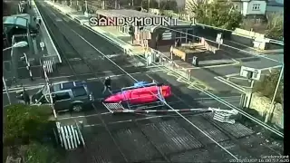 Don't break the lights at Level Crossings