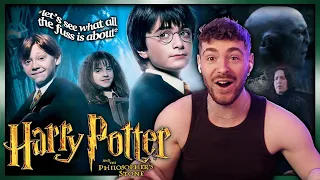 First Time watching Harry Potter!! (and the philosophers stone) *harry potter reaction*