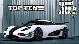 Gta v Top ten Stunts by Koenigsegg Agera R without any cheats||Worlds 3rd Fastest Cars in Gta v