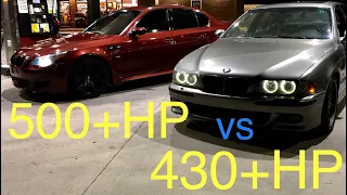 BMW M5 e39 vs M5 e60 | Вечная Битва !!!!! V8 vs V10