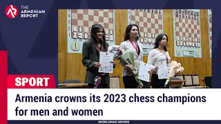 Armenia crowns its 2023 chess champions for men and women