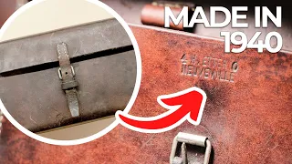 RESTORED - 80 year old military bags get full makeover and update!