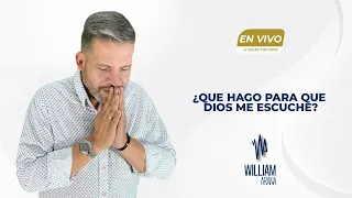 A solas con Dios con William Arana l 13 de Abril 2022