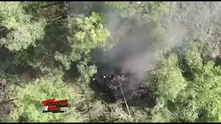 Уничтожение рашистского танка 98 батальоном ТрО "Азов" Днепр