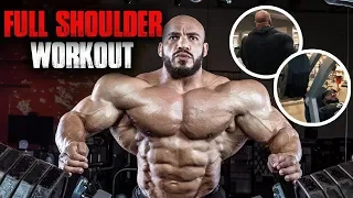 BIG RAMY FULL SHOULDER WORKOUT | 4 MUST DO EXERCISES