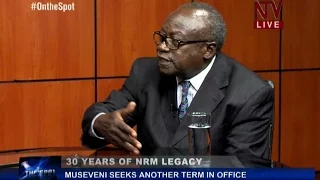 ON THE SPOT: Tarsis Kabwegyere talks about the 2016 elections and presidential succession