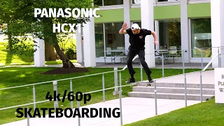 Panasonic HCX1 4k/60p Skateboarding RAW Footage