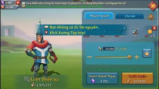 Khi tôi train lính và vàng còn cái nịt - Lords mobile