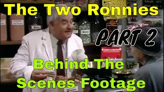 The Two Ronnies - Behind The Scenes Footage (Part 2)
