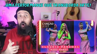 CANTOR DE HEAVY METAL REAGE A CLÁUDIA PASCOAL NASCI MARIA | REACTION