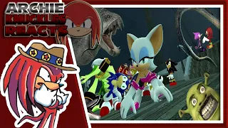 Archie knuckles reacts to sonic zombies doom ship the movie